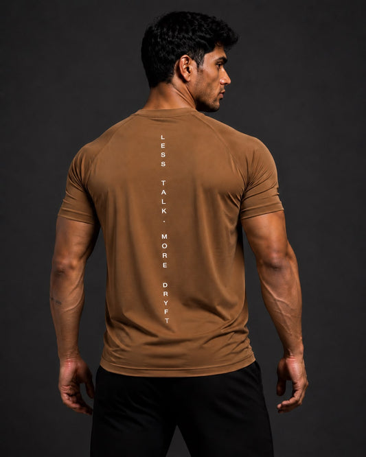 DRYFT PREMIUM PERFORMANCE TEE (Camel)