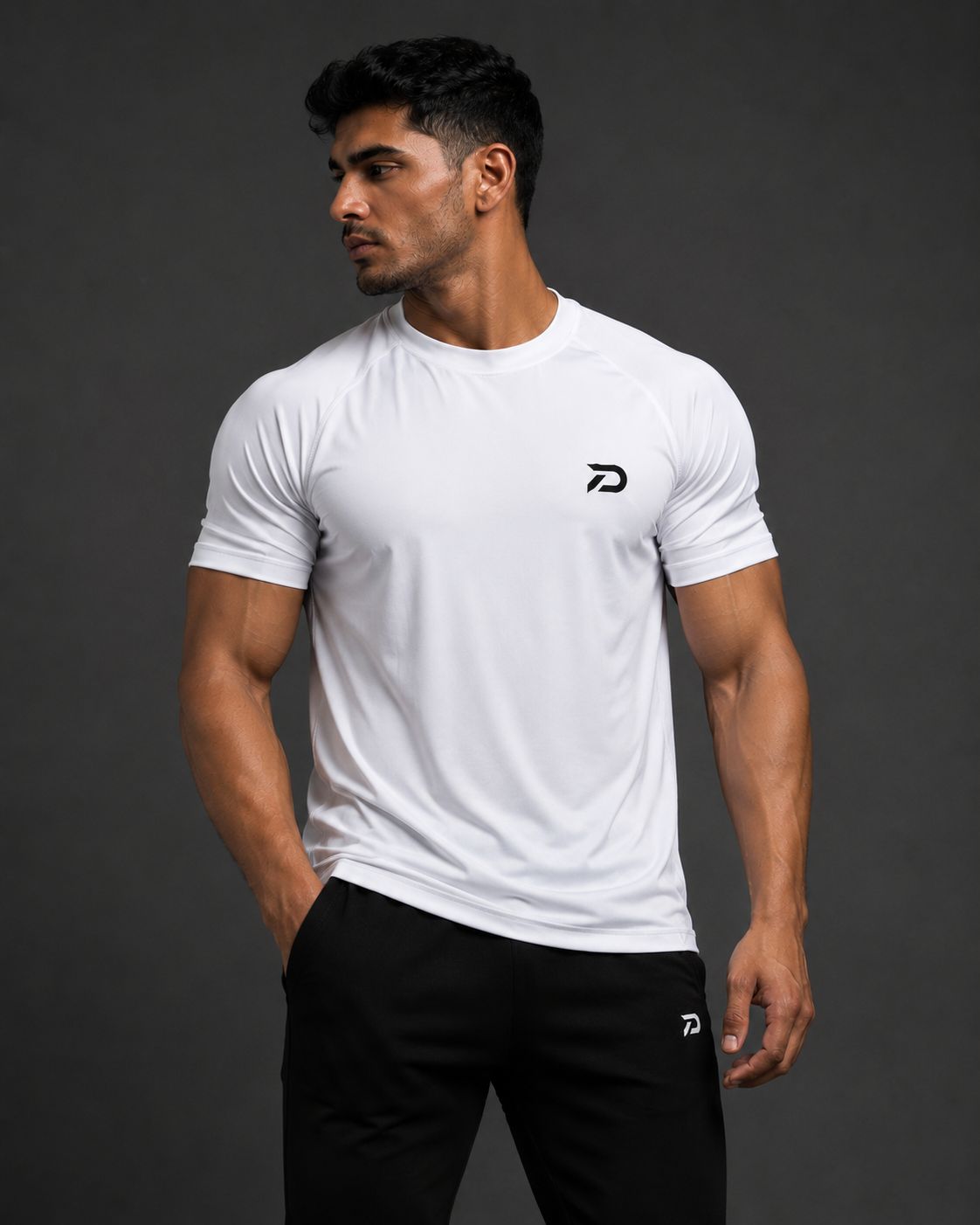 DRYFT PREMIUM PERFORMANCE TEE (White)