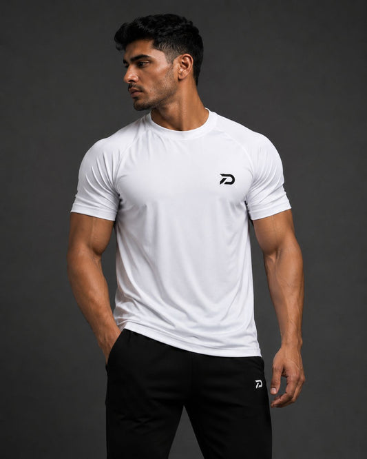 DRYFT PREMIUM PERFORMANCE TEE (White)