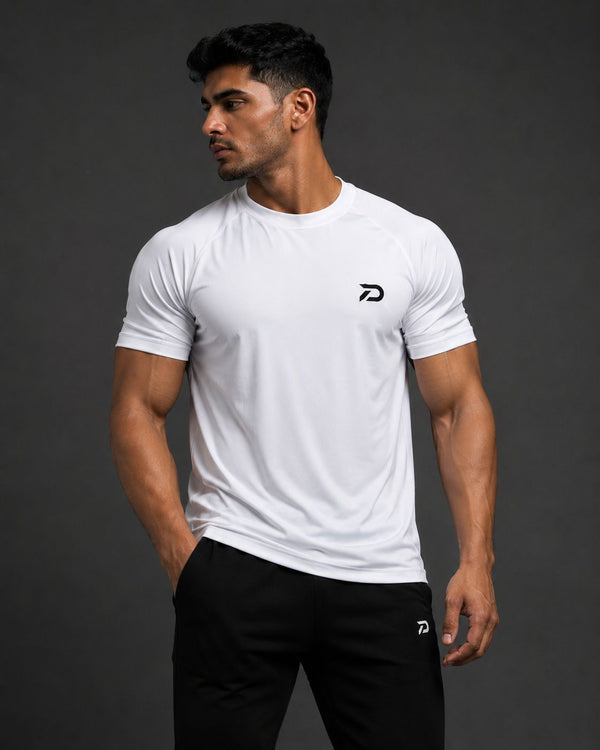 DRYFT PREMIUM PERFORMANCE TEE (White)
