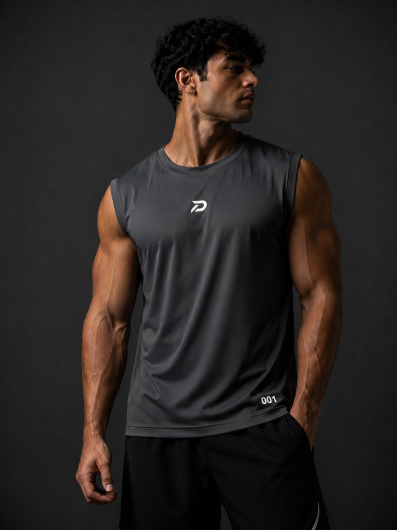 DRYFT MESH SANDO (Grey)