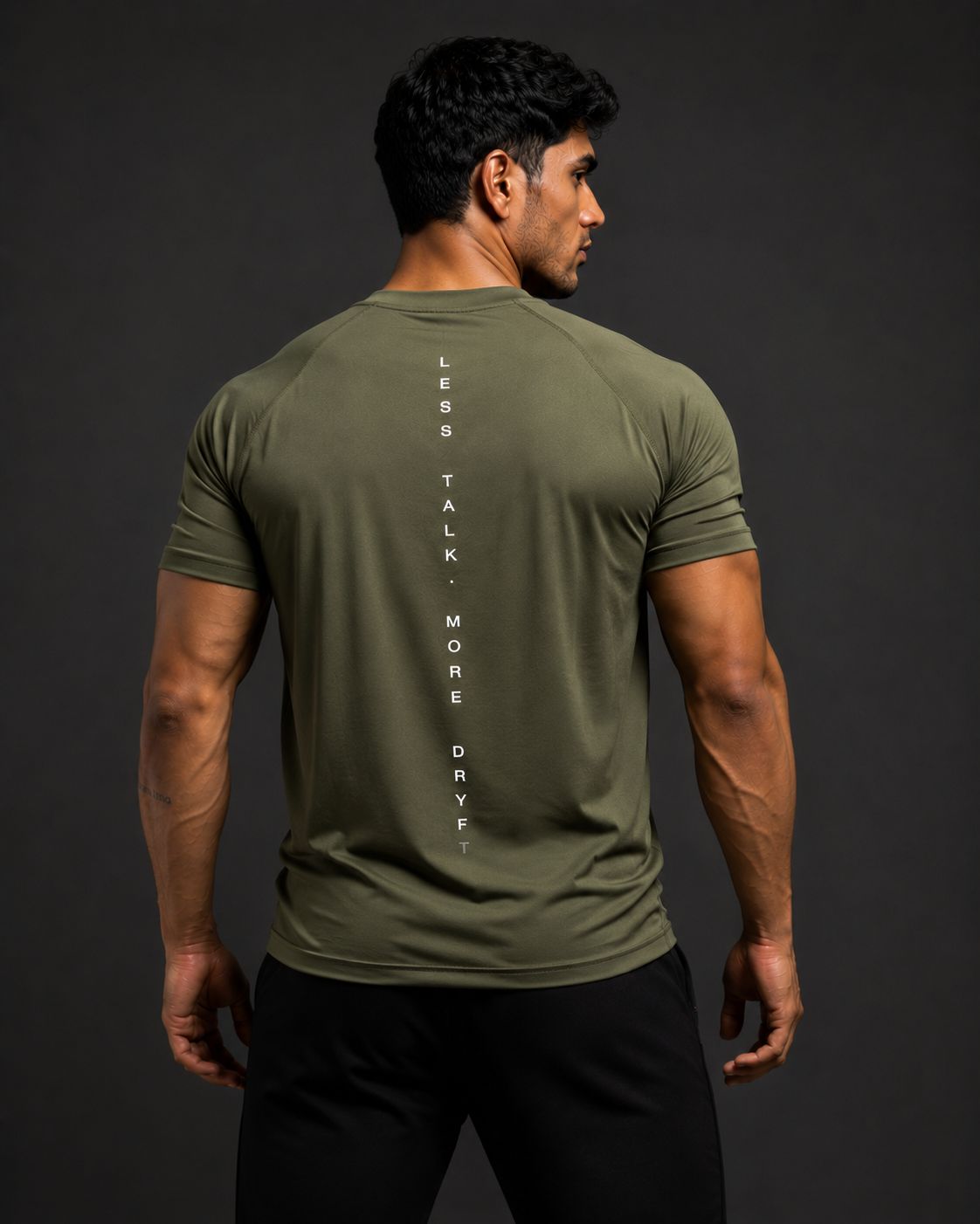 DRYFT PREMIUM PERFORMANCE TEE (Olive)