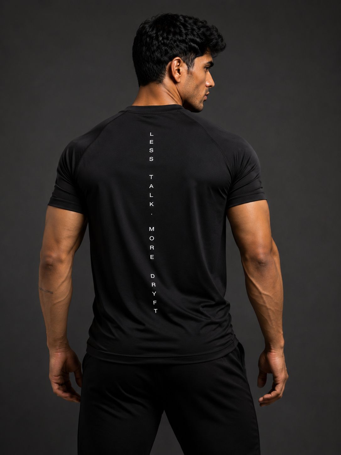 DRYFT PREMIUM PERFORMANCE TEE (Black)