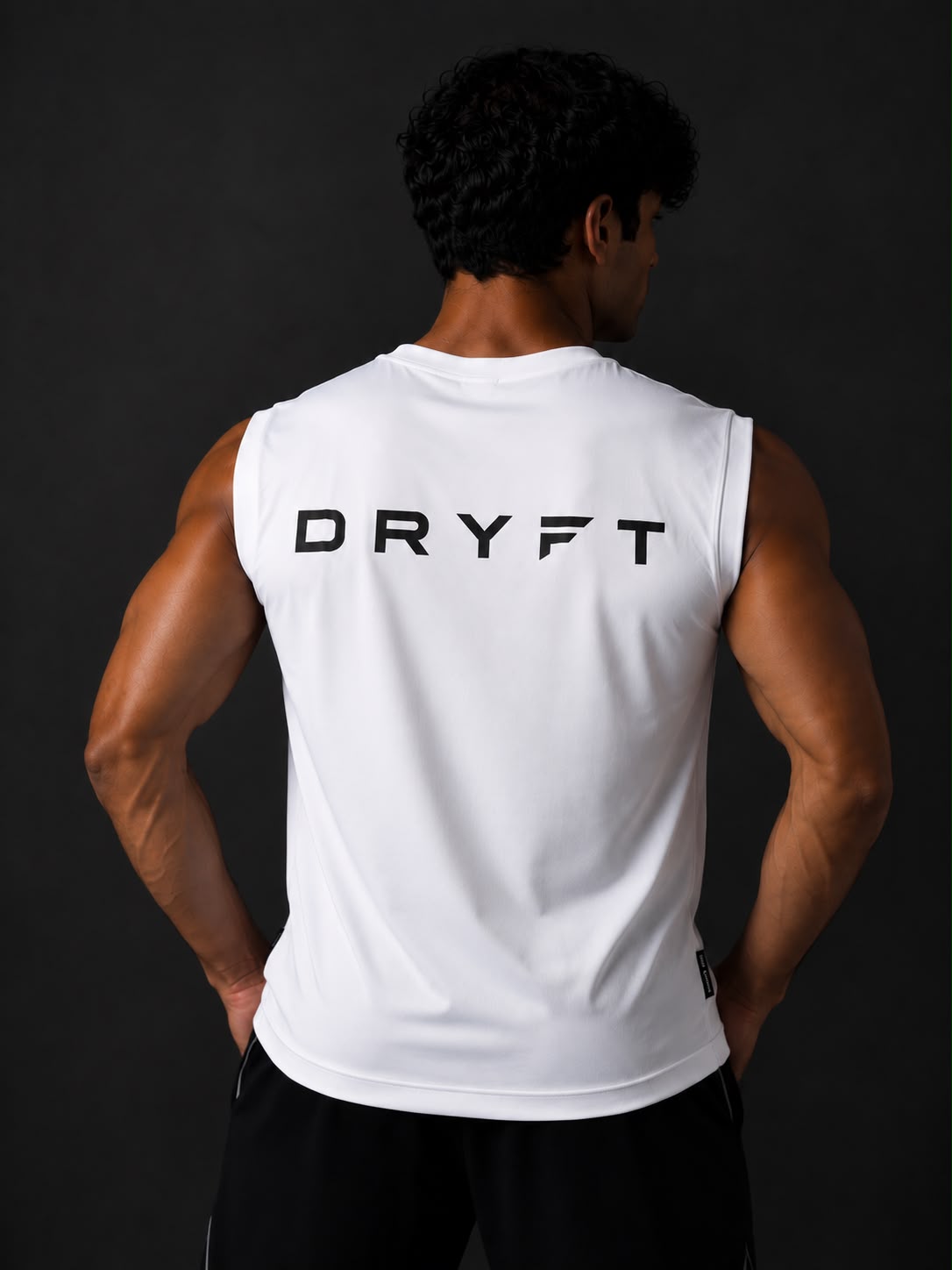 DRYFT MESH SANDO (White)