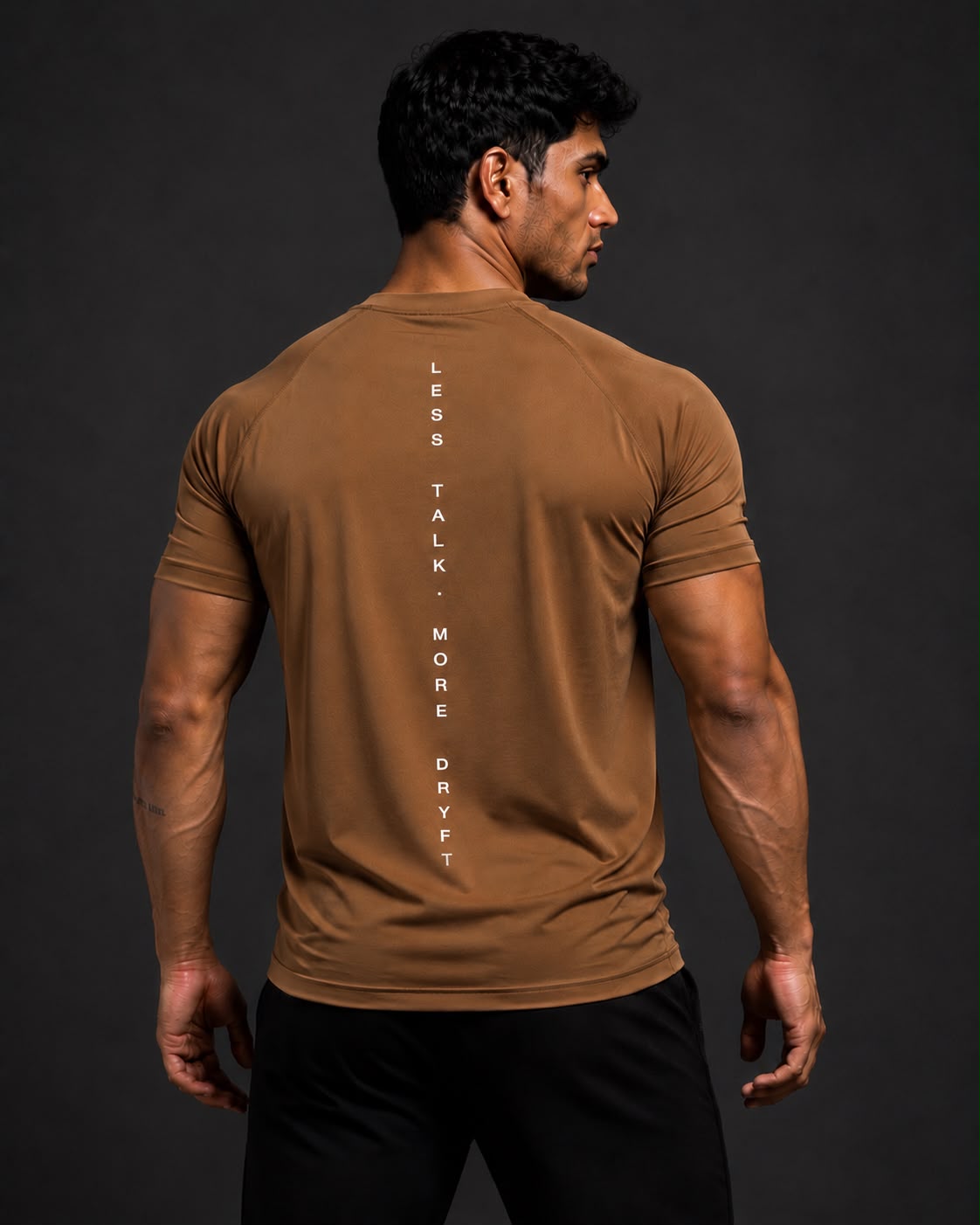DRYFT PREMIUM PERFORMANCE TEE (Camel)